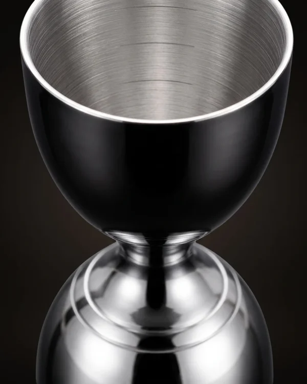 2-in-1 graduated jigger 30/60 ml, three-quarter view