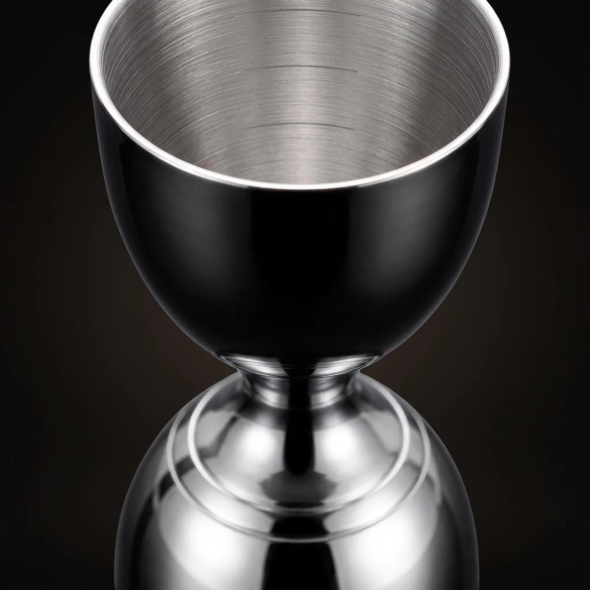 2-in-1 graduated jigger 30/60 ml, three-quarter view