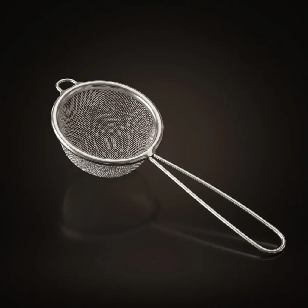 Fine-mesh strainer 5 cm, top view