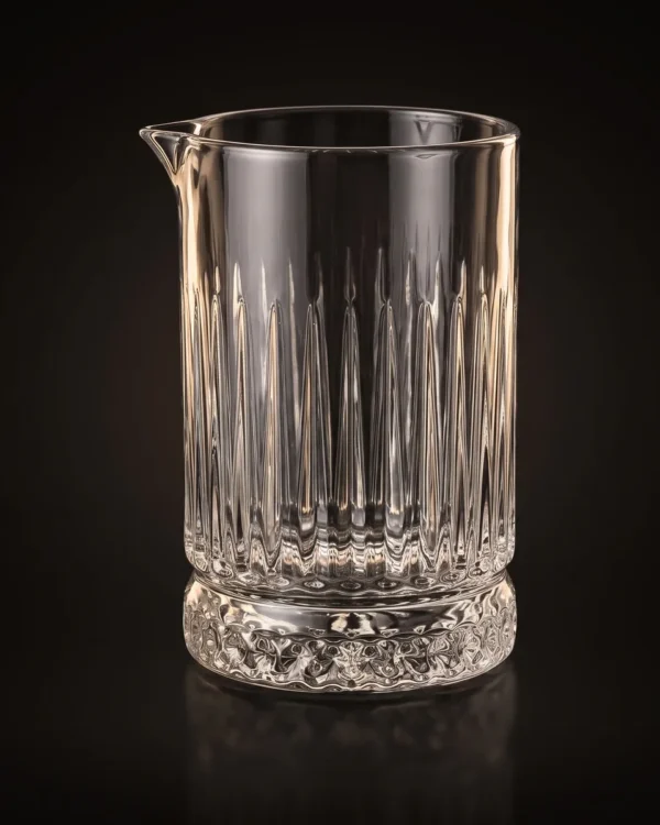 Mixing glass 700 ml, vertical ribs, front view