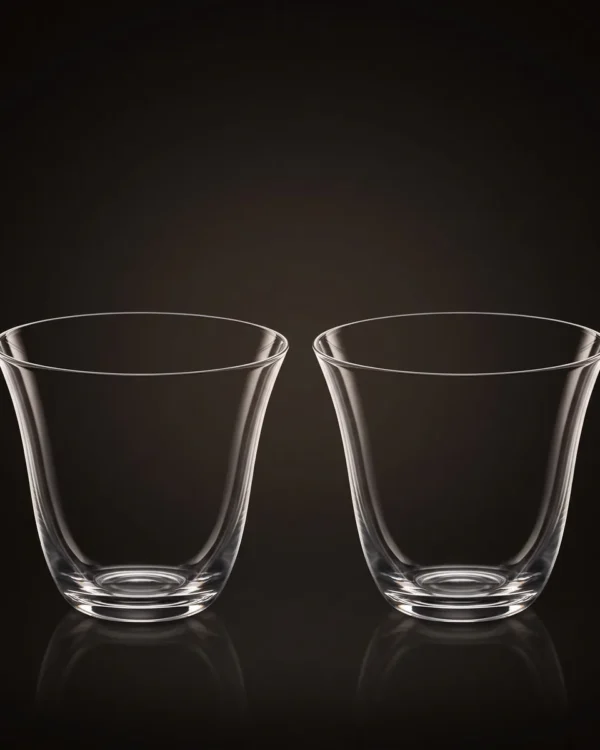 Light whisky glasses 280 ml, set of 2, front view